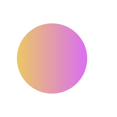 Circle Gradient Dual Tones 