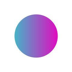 Circle Gradient Dual Tones 