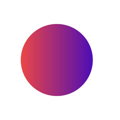 Circle Gradient Dual Tones 
