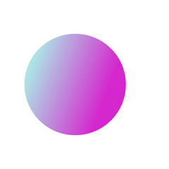 Circle Gradient Dual Tones 