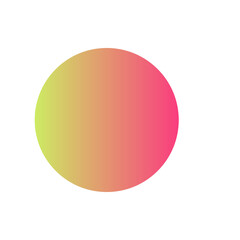 Circle Gradient Dual Tones 