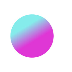 Circle Gradient Dual Tones 