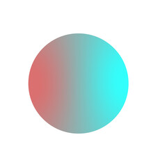 Circle Gradient Dual Tones 