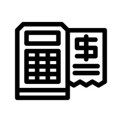 budget icon or logo isolated sign symbol vector illustration - high quality black style vector icons
