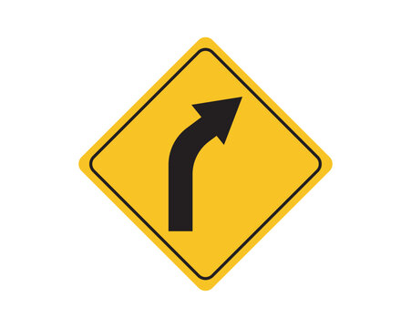 "Right Curve Sign" Images – Browse 163 Stock Photos, Vectors, and Video ...