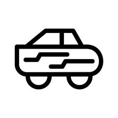 cars icon or logo isolated sign symbol vector illustration - high quality black style vector icons
