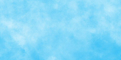 White and blue frozen ice surface color blurry and defocused Cloudy Blue Sky Background, blurred and grainy Blue powder explosion on white background, Classic hand painted Blue watercolor background.