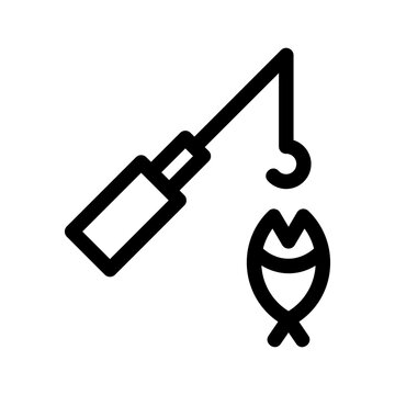 recommend clip art: fishing icon or logo isolated sign symbol vector illustration - high quality black style vector icons
                    
