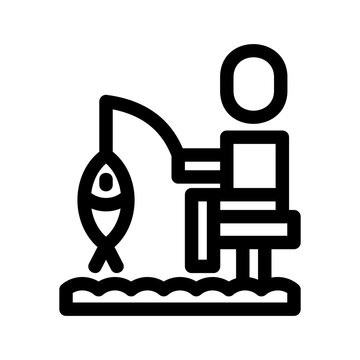 recommend clip art: fishing icon or logo isolated sign symbol vector illustration - high quality black style vector icons
                    