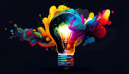 The Future is Now: An Abstract Design for Innovative Ideas, Abstract Innovations: A Background for Creative and Disruptive Ideas, Innovation in Color: Next-Level Ideas