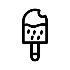 ice cream icon or logo isolated sign symbol vector illustration - high quality black style vector icons
