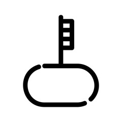 key icon or logo isolated sign symbol vector illustration - high quality black style vector icons
