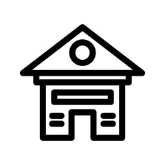 lodging icon or logo isolated sign symbol vector illustration - high quality black style vector icons
