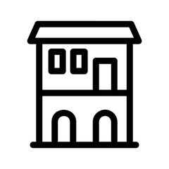 lodging icon or logo isolated sign symbol vector illustration - high quality black style vector icons
