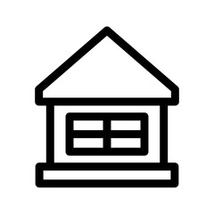 lodging icon or logo isolated sign symbol vector illustration - high quality black style vector icons
