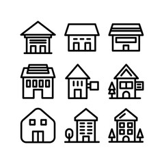 lodging icon or logo isolated sign symbol vector illustration - high quality black style vector icons
