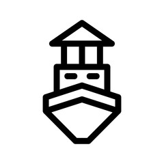 ship icon or logo isolated sign symbol vector illustration - high quality black style vector icons
