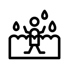 swimming icon or logo isolated sign symbol vector illustration - high quality black style vector icons
