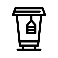 teacup icon or logo isolated sign symbol vector illustration - high quality black style vector icons
