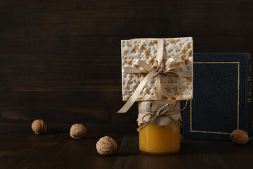 Concept of Passover or Pesach, happy jewish Easter