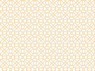 Islamic pattern decoration design that is golden, suitable for all backgrounds of brochures, invitations and so on