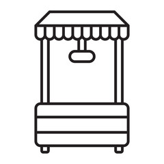 Fototapeta premium food court icon