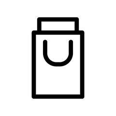 bag icon or logo isolated sign symbol vector illustration - high quality black style vector icons
