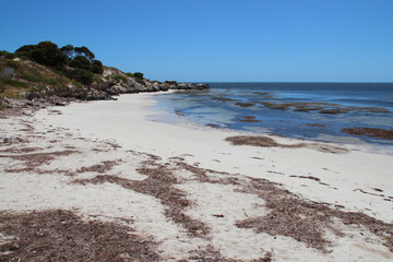 indian ocean at jurien bay in australia