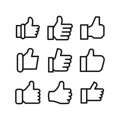 like icon or logo isolated sign symbol vector illustration - high quality black style vector icons
