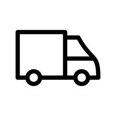 Fototapeta premium shipping icon or logo isolated sign symbol vector illustration - high quality black style vector icons 