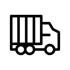 shipping icon or logo isolated sign symbol vector illustration - high quality black style vector icons
