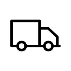 Fototapeta premium shipping icon or logo isolated sign symbol vector illustration - high quality black style vector icons 