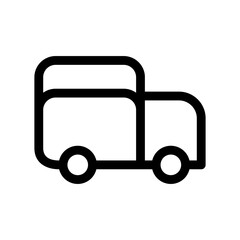 Fototapeta premium shipping icon or logo isolated sign symbol vector illustration - high quality black style vector icons 