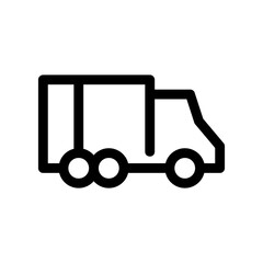 shipping icon or logo isolated sign symbol vector illustration - high quality black style vector icons
