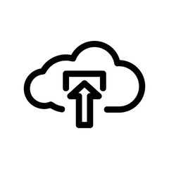 upload icon or logo isolated sign symbol vector illustration - high quality black style vector icons
