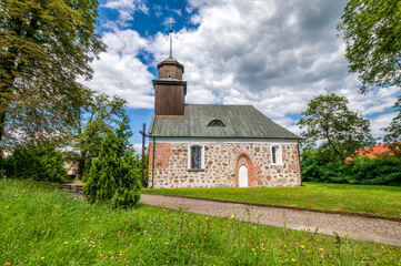 Church of Our Lady of Czestochowa. Wawelnica, West Pomeranian Voivodeship, Poland.