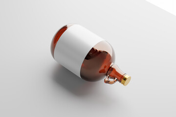 beer bottle with handle