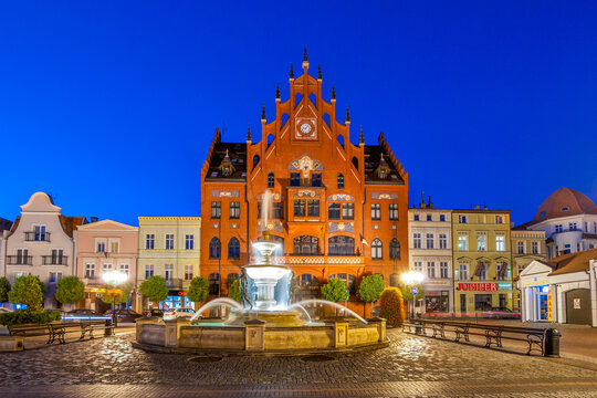 Town Hall, Chojnice, Pomeranian Voivodeship, Poland