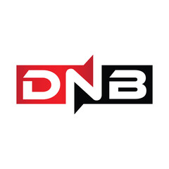 DNB Monogram Initial Letters Logo Design