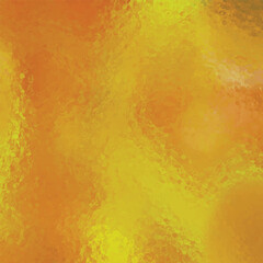 Gold yellow matte glass background texture foil metallic effect. Gold marble texture surface, design element pattern paper material. Gold metal sheet glowing glitter surface. Vector