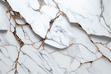 Luxurious black and white marble texture
