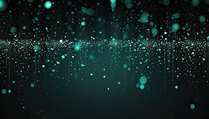 Sparkling rain background wallpaper backdrop, Generative AI