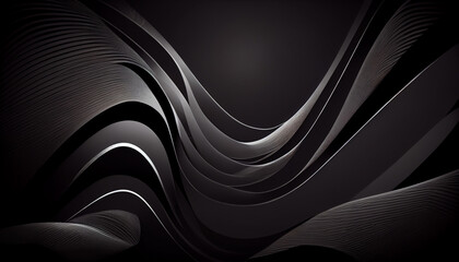 Black Fabric Texture Pattern Background