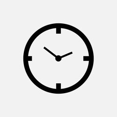 Clock Icon. Time Sign, Clock Image. Trendy Symbol for  Design, Presentation, Website or Apps Elements –  Vector.        