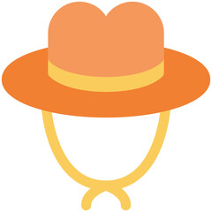 hat flat icon