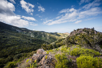 Fototapeta na wymiar Teno-Gebirge, El Palmar, Masca, Teneriffa