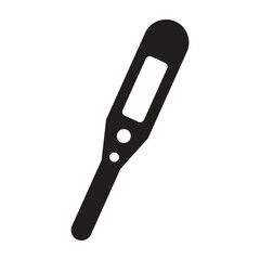 Temperature, thermometer, fever icon