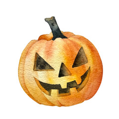 halloween pumpkin isolated