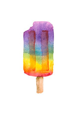 colorful ice lolly