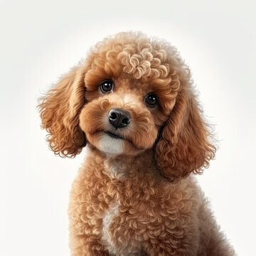 young poodle images, AI Generative
